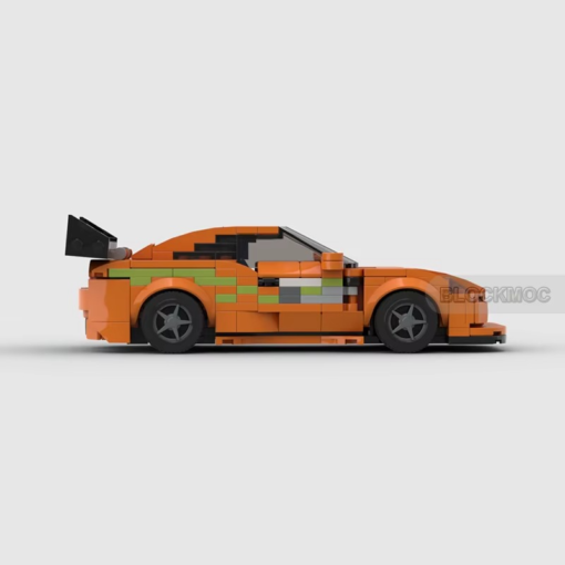 Toyota Supra MK4 (Orange Street Edition) Building Blocks - Image 3