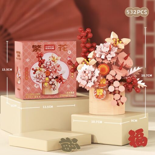 Eternal New Year Flower Bouquet (Set-2) - Image 2