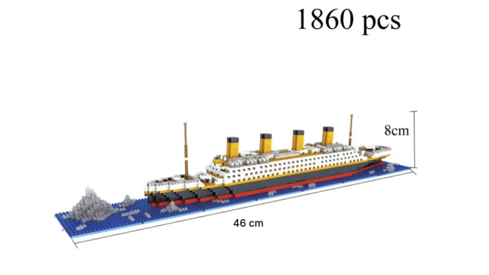 Titanic Large Building Blocks