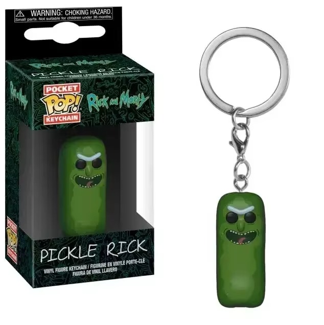 Pickle Rick (Rick & Morty) Funko Pop Keychain