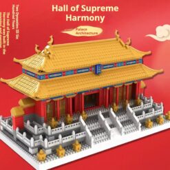 Tiananmen Square Hall of Supreme Harmony Building Blocks Model Set