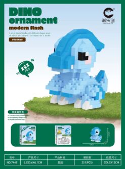 Dinosaur (Parasaurolophus) Mini Building Blocks