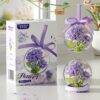 Lavender Spherical Dust Cover Building Blocks
