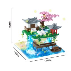 Waterfall Threehouse (Mini) Building Blocks