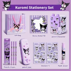 Kuromi Stationery Set (Small)