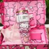 Hello Kitty Hearts Quencher Tumbler with Straw & Gift Box Set (40 oz) - Pink